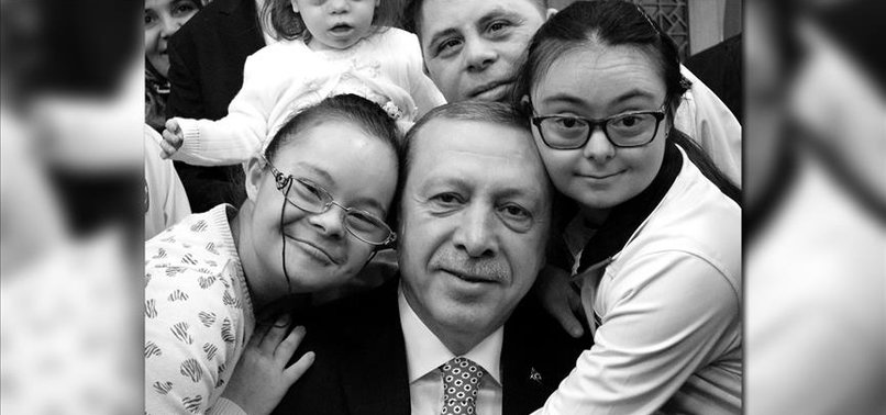 TURKISH PRESIDENT MARKS WORLD DOWN SYNDROME DAY
