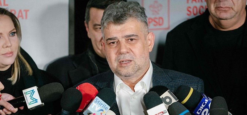 Romanian PM Ciolacu leads after presidential election first round