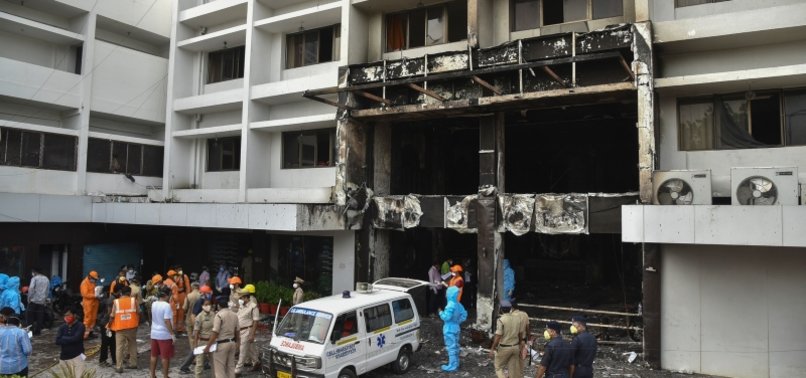 FIRE KILLS 7 AT COVID FACILITY IN SOUTHERN INDIA
