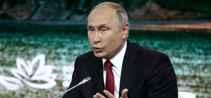PUTIN SAYS TWO SKRIPAL POISONING SUSPECTS ARE CIVILIANS