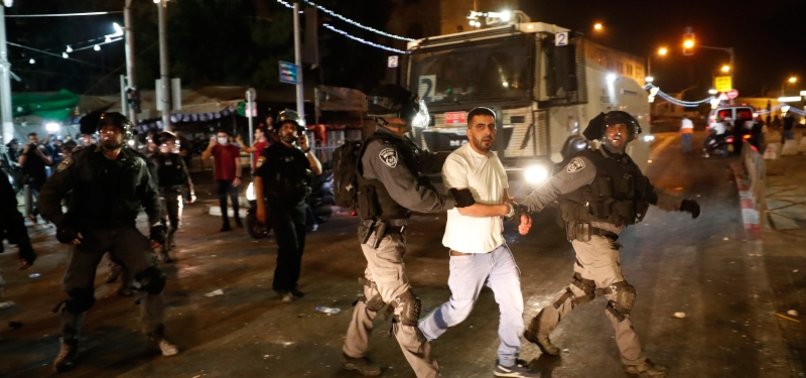 14 PALESTINIANS INJURED, 4 HOSPITALIZED IN CLASHES IN EAST JERUSALEM