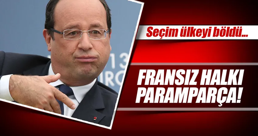 Fransa’nın oy haritası