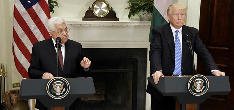 TRUMP CALLS PALESTINES ABBAS AMID JERUSALEM CONTROVERSY, OFFICIAL SAYS