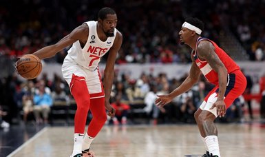 Kevin Durant leads Nets to 42-point rout over Wizards