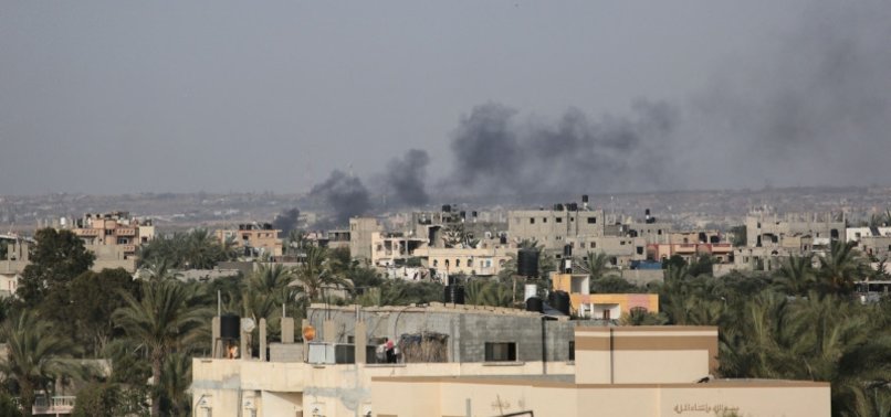 AT LEAST 7 KILLED IN ISRAELI BOMBING OF HOUSE IN CENTRAL GAZA