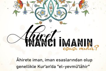 Ahiret inancı nedir? Kur’an’da ahiret inancı nasıl geçer? Ahiret hayatı nasıl başlar?