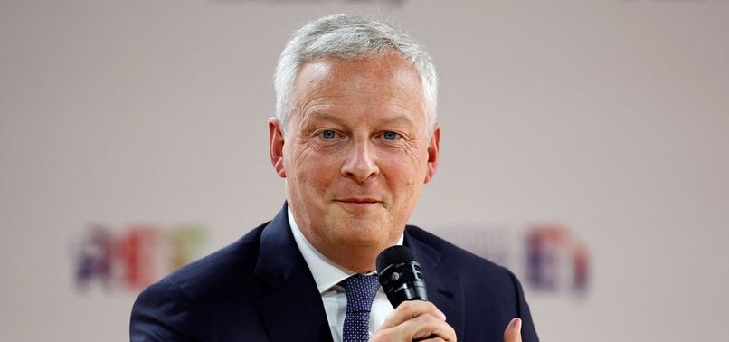 FRANCE IS NOT FALLING INTO RECESSION, LE MAIRE SAYS
