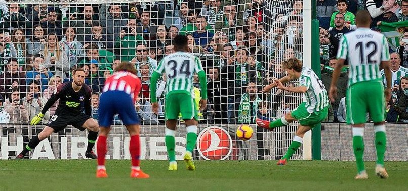 ATLETICO TITLE BID SUFFERS WITH DEFEAT AT BETIS IN MORATA DEBUT