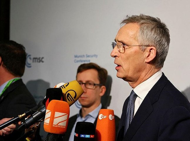 NATO chief Stoltenberg warns Putin must not win Ukraine war