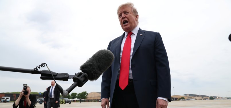 TRUMP SAYS HE HOPES U.S. NOT GOING TO WAR WITH IRAN