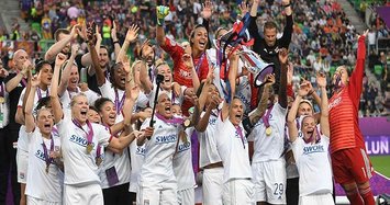 Lyon beat Barcelona 4-1 to win Women's Champions League
