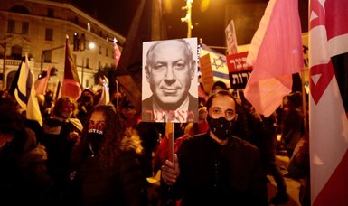 Anti-government protests keep up against Israeli PM Netanyahu as new election looms