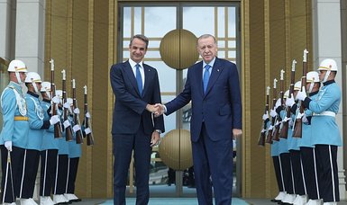 Erdoğan, Mitsotakis hold talks in Ankara to maintain positive momentum achieved in bilateral ties