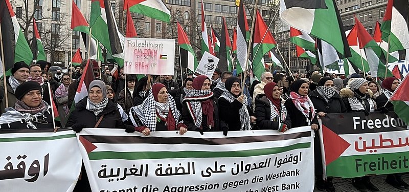 German police arrest many pro-Palestinian activists, dismantle anti-Israel rally over Arabic music