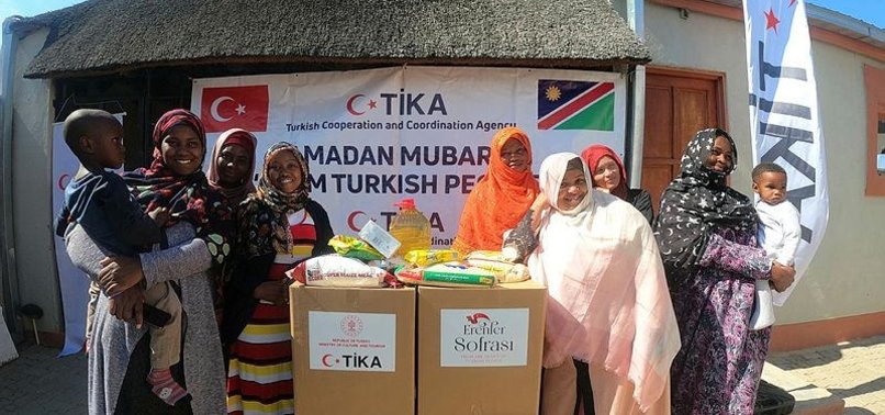 TURKISH AID GROUP TIKA DISTRIBUTES FOOD PACKAGES TO NEEDY NAMIBIAN FAMILIES