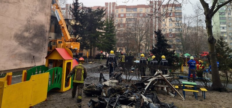 UKRAINE APPOINTS POLICE CHIEF AS NEW ACTING INTERIOR MINISTER AFTER HELICOPTER CRASH