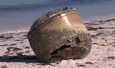 Mysterious beach object identified as space debris