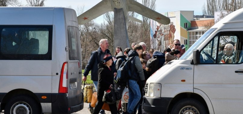 UKRAINE DEPUTY PM SAYS 9 HUMANITARIAN CORRIDORS AGREED FOR TUESDAY