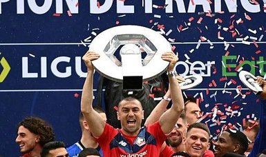 Lille fans vote Burak Yılmaz the player of year at French Ligue 1
