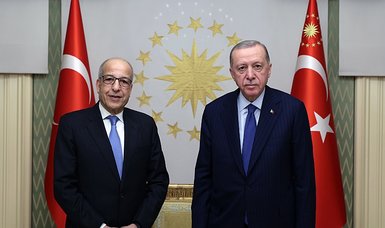 Turkish President Recep Tayyip Erdoğan hosts Libya's Central Bank chief in Istanbul