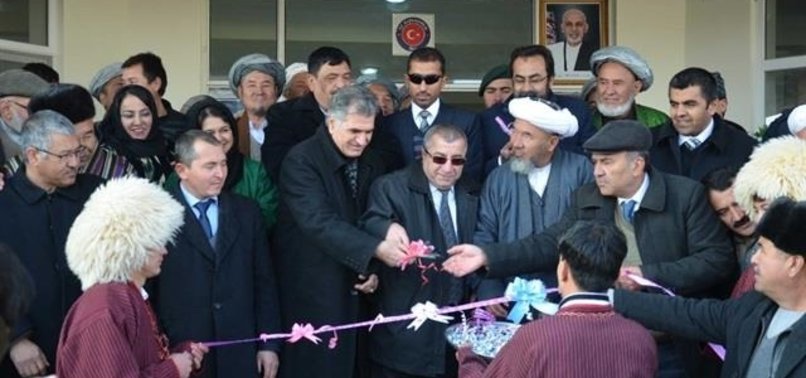 TURKISH AID AGENCY OPENS SPORTS HALL IN AFGHANISTAN