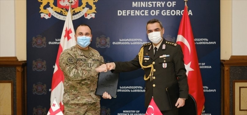 TURKEY DONATES MILITARY EQUIPMENT TO GEORGIAN ARMY