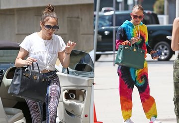Jennifer Lopezin Spor Çantası: Hermes Birkin