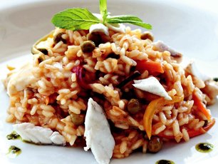 Levrek Risotto