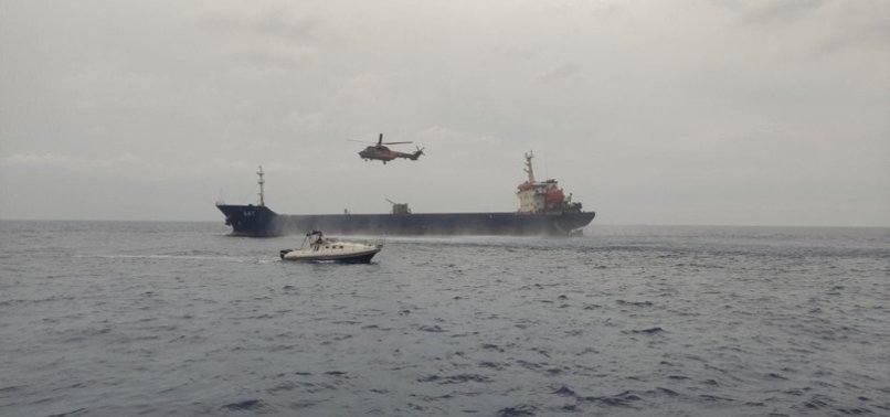 CARGO SHIPS COLLIDE IN AEGEAN SEA: GREEK COASTGUARD