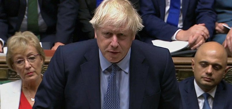 UK PM JOHNSON URGES OPPOSITION TO CALL CONFIDENCE VOTE