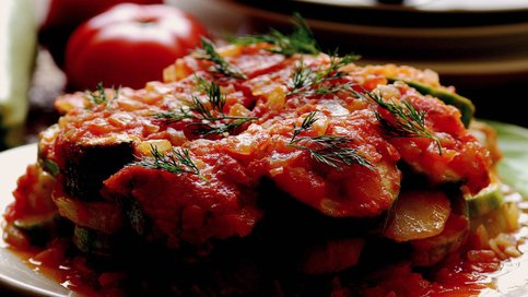 Zeytinyağlı Kabak ve Patates
