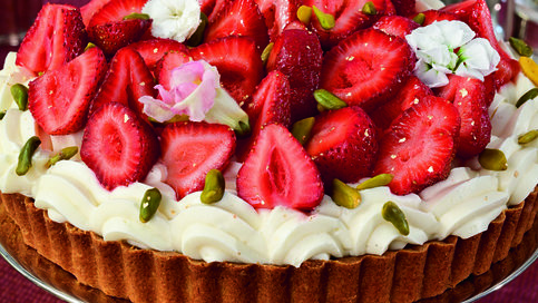 Çilekli Tart