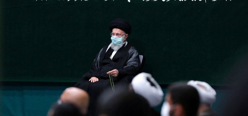 IRANS SUPREME LEADER APPEARS AT RELIGIOUS EVENT, FOLLOWING PERIOD OF ABSENCE