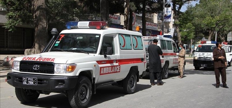 SUICIDE BOMBER KILLS 3, INJURES 12 IN AFGHANISTAN