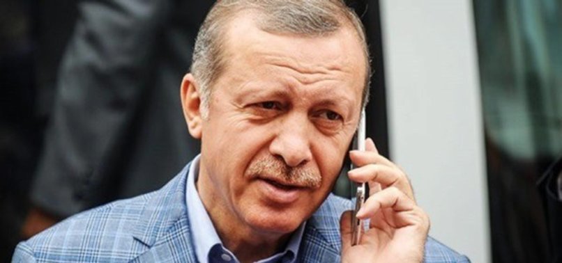 TURKISH, MOLDOVAN LEADERS DISCUSS BILATERAL TIES IN PHONE CALL