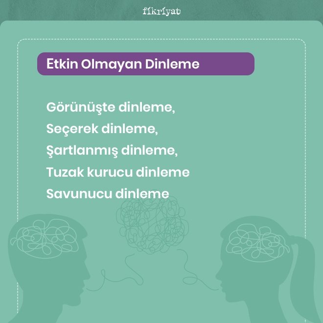 Etkin olmayan dinleme