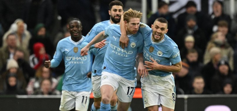 DE BRUYNE LEADS MAN CITY TO THRILLING COMEBACK VICTORY AGAINST NEWCASTLE