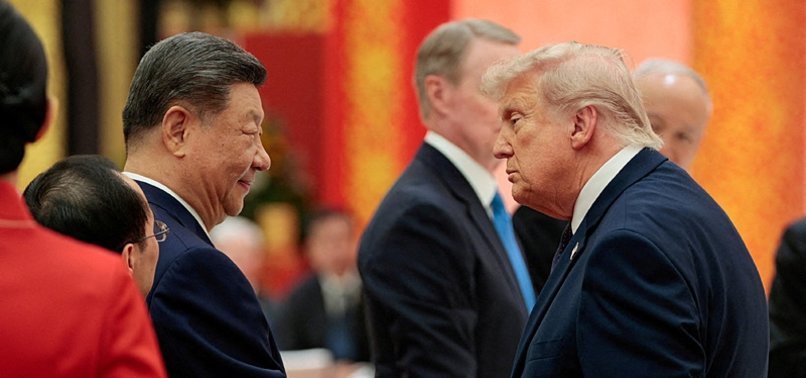 TRUMP SAYS XI TOLD HIM CHINA WILL NOT PROVIDE MILITARY EQUIPMENT TO IRAN