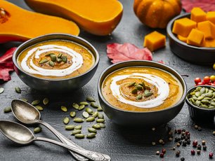 Bal Kabağı Çorbası