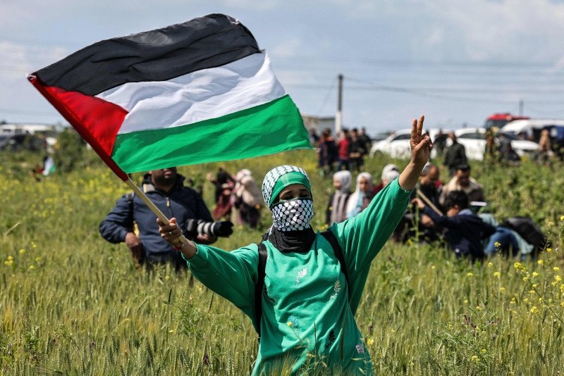Palestinians commemorate 47th anniversary of Land Day