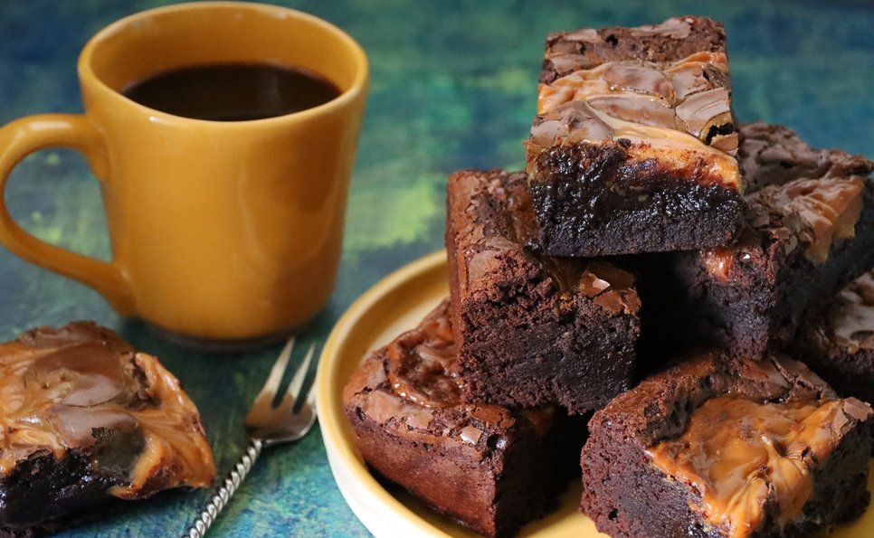 Tahinli Leblebili Brownie