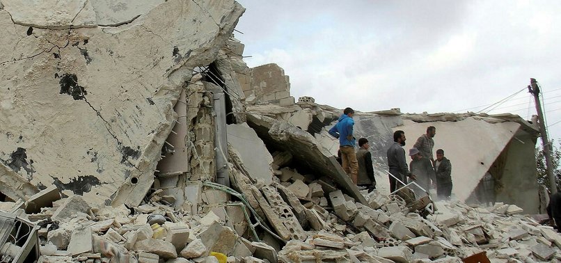 RUSSIAN AIRSTRIKE KILLS 10 CIVILIANS IN SYRIA’S IDLIB