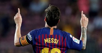 Messi back training with Barca after ending departure saga