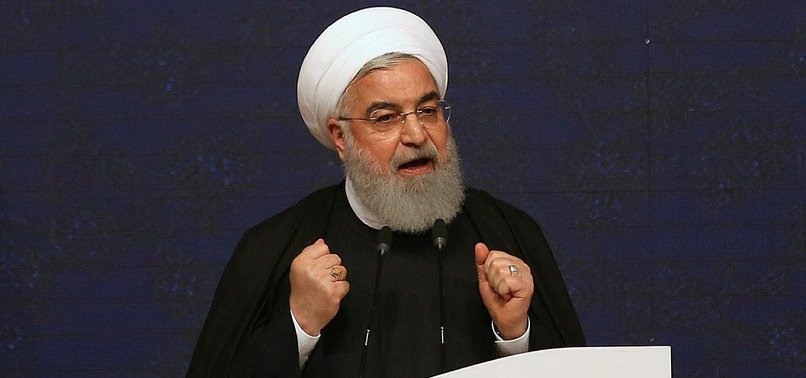 IRANS ROUHANI URGES IRANIANS TO PUT ALL YOUR CURSES ON US