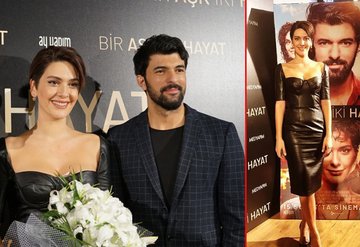 Özel gösterime Bergüzar Korel damgasını vurdu