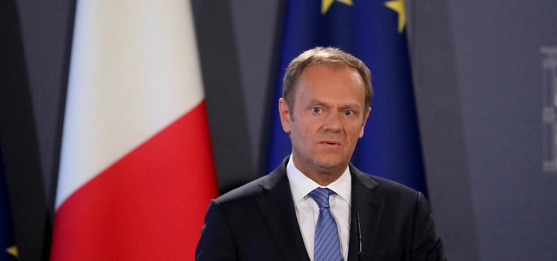 EUS TUSK REBUFFS MAY, SAYS BREXITEERS DESERVE A PLACE IN HELL