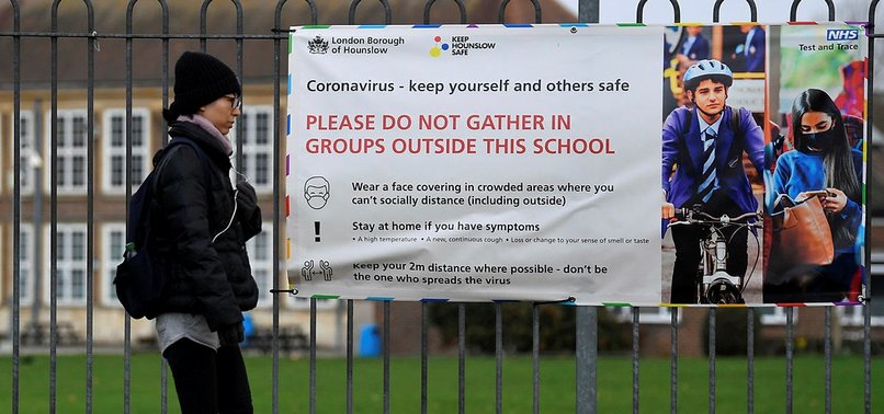 UK TO CLOSE ALL LONDON PRIMARY SCHOOLS AS CORONAVIRUS CASES SURGE