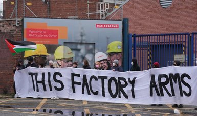 Further protests at UK factories over military arms sent to Israel