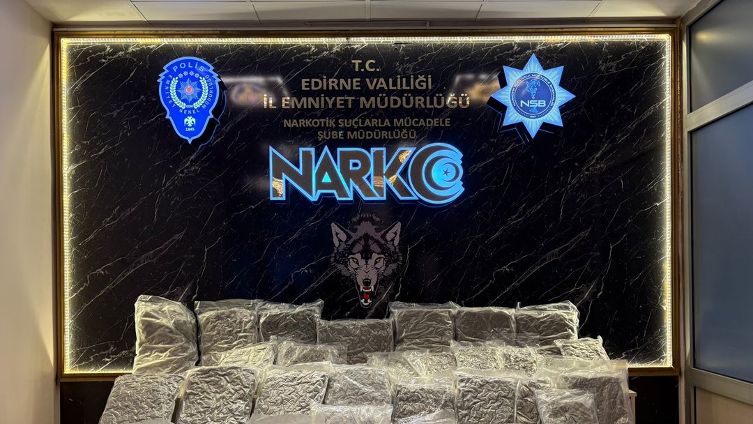 EDİRNE’DE UYUŞTURUCU OPERASYONU