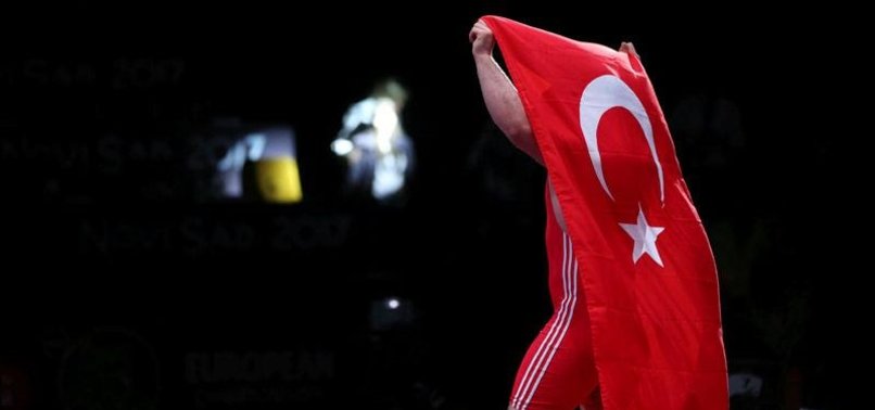 TURKISH WRESTLER WINS GOLD IN EUROPEAN CHAMPIONSHIP